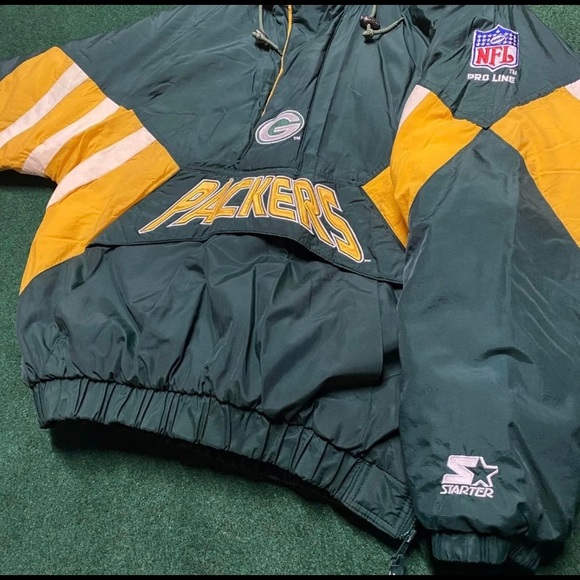 Vintage Green Bay Packers Starter Jacket XL 90’s - Picture 5 of 5